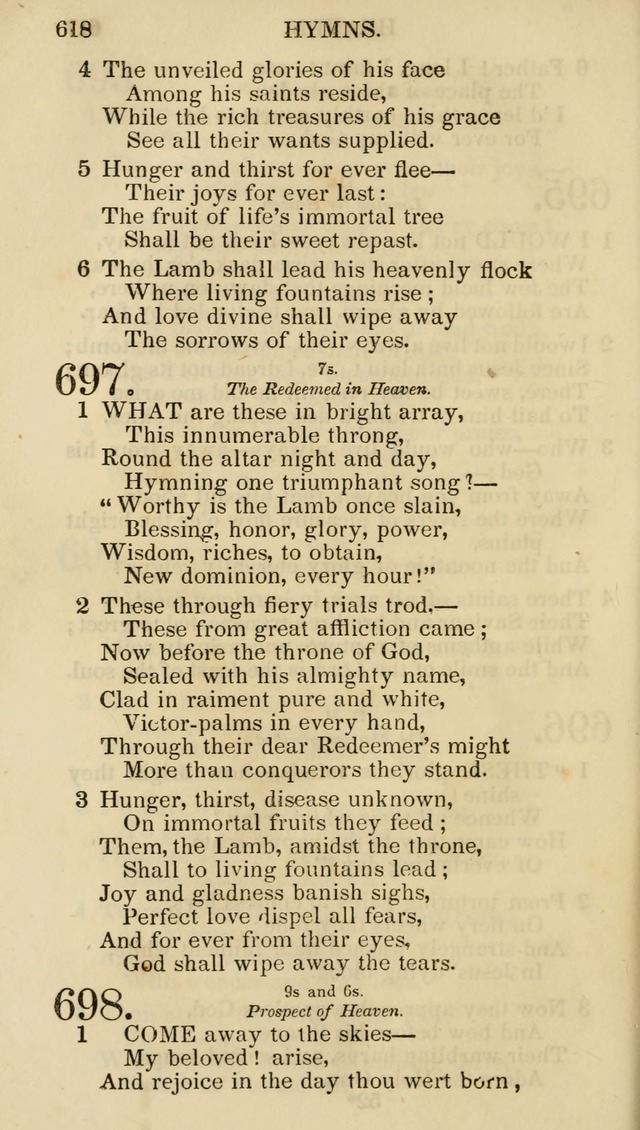 Church Psalmist: or psalms and hymns for the public, social and private use of evangelical Christians (5th ed.) page 636