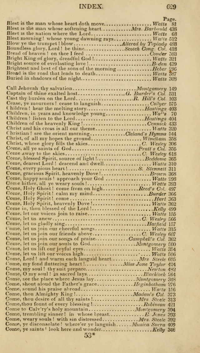 Church Psalmist: or psalms and hymns for the public, social and private use of evangelical Christians (5th ed.) page 647