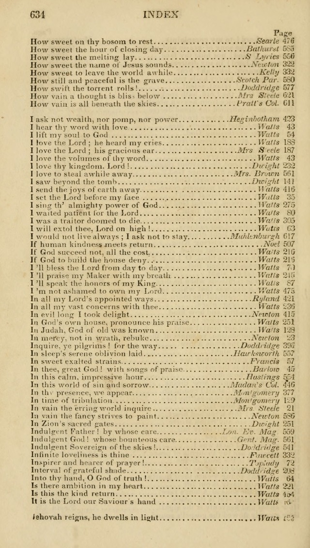 Church Psalmist: or psalms and hymns for the public, social and private use of evangelical Christians (5th ed.) page 652