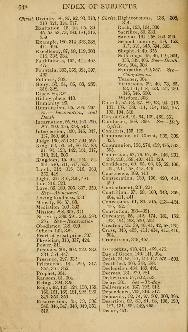 Church Psalmist: or psalms and hymns for the public, social and private use of evangelical Christians (5th ed.) page 668