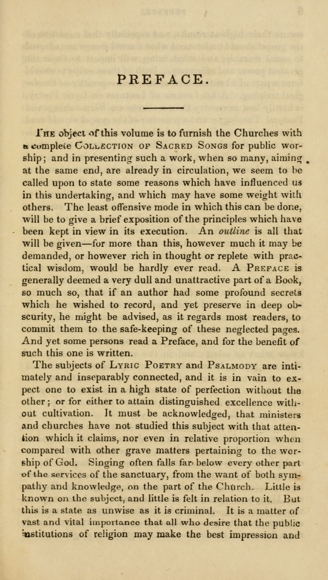 Church Psalmist: or psalms and hymns for the public, social and private use of evangelical Christians (5th ed.) page 7