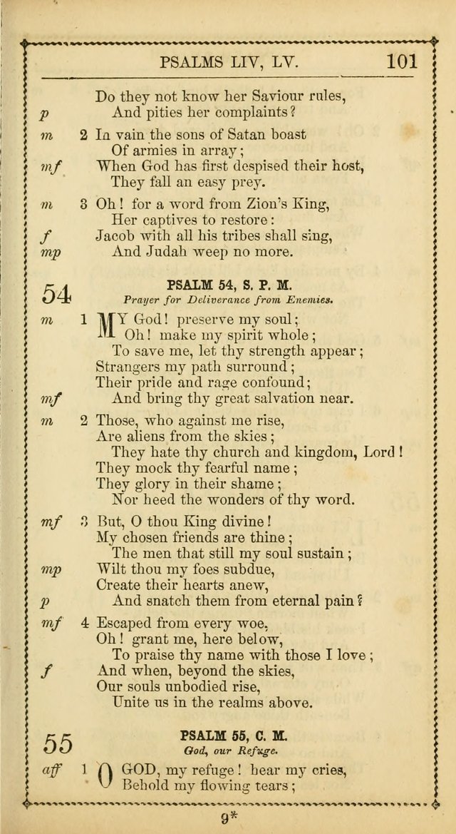 Church Psalmist: or, psalms and hymns, for the public, social and private use of Evangelical Christians. With Supplement. (53rd ed.) page 100