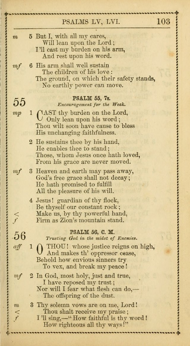 Church Psalmist: or, psalms and hymns, for the public, social and private use of Evangelical Christians. With Supplement. (53rd ed.) page 102