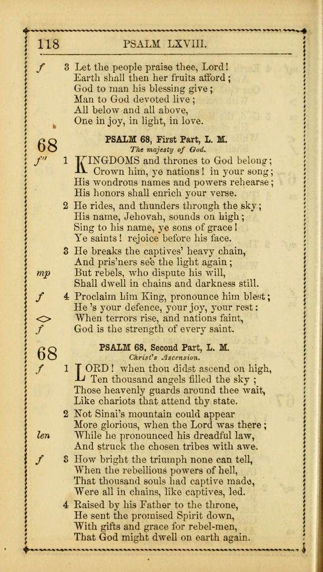 Church Psalmist: or, psalms and hymns, for the public, social and private use of Evangelical Christians. With Supplement. (53rd ed.) page 117