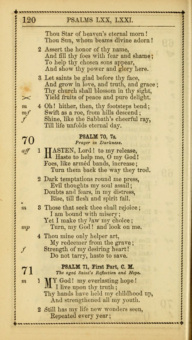 Church Psalmist: or, psalms and hymns, for the public, social and private use of Evangelical Christians. With Supplement. (53rd ed.) page 119