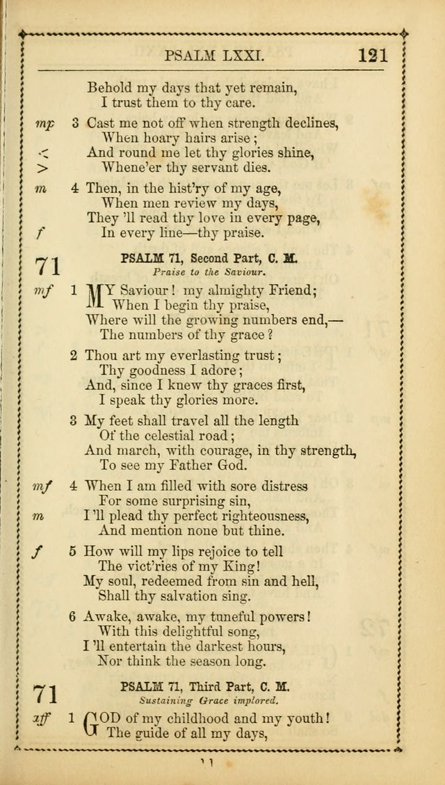 Church Psalmist: or, psalms and hymns, for the public, social and private use of Evangelical Christians. With Supplement. (53rd ed.) page 120