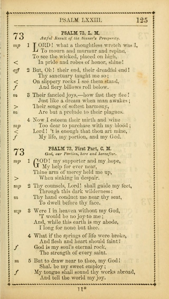 Church Psalmist: or, psalms and hymns, for the public, social and private use of Evangelical Christians. With Supplement. (53rd ed.) page 124