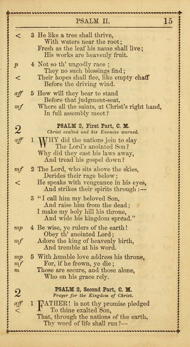 Church Psalmist: or, psalms and hymns, for the public, social and private use of Evangelical Christians. With Supplement. (53rd ed.) page 14