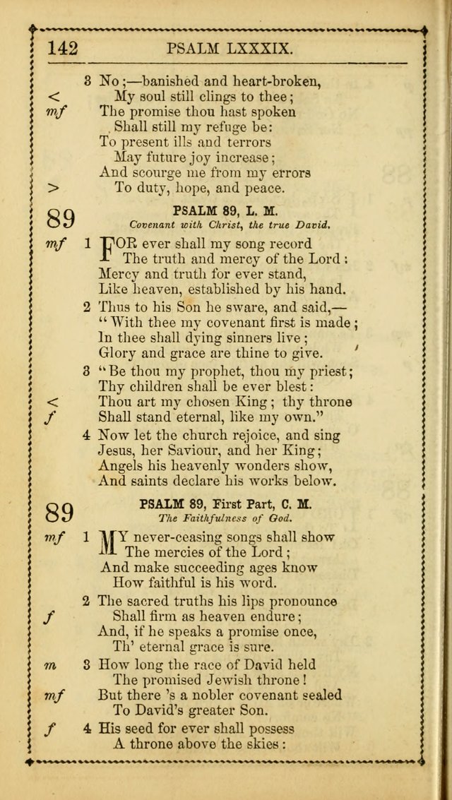 Church Psalmist: or, psalms and hymns, for the public, social and private use of Evangelical Christians. With Supplement. (53rd ed.) page 141