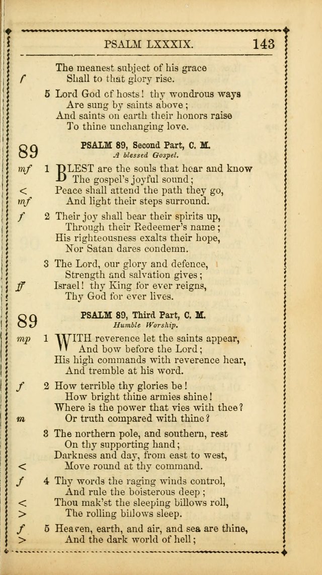 Church Psalmist: or, psalms and hymns, for the public, social and private use of Evangelical Christians. With Supplement. (53rd ed.) page 142