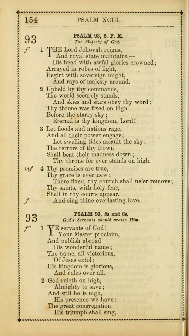 Church Psalmist: or, psalms and hymns, for the public, social and private use of Evangelical Christians. With Supplement. (53rd ed.) page 153