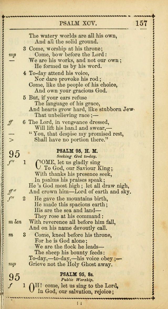 Church Psalmist: or, psalms and hymns, for the public, social and private use of Evangelical Christians. With Supplement. (53rd ed.) page 156