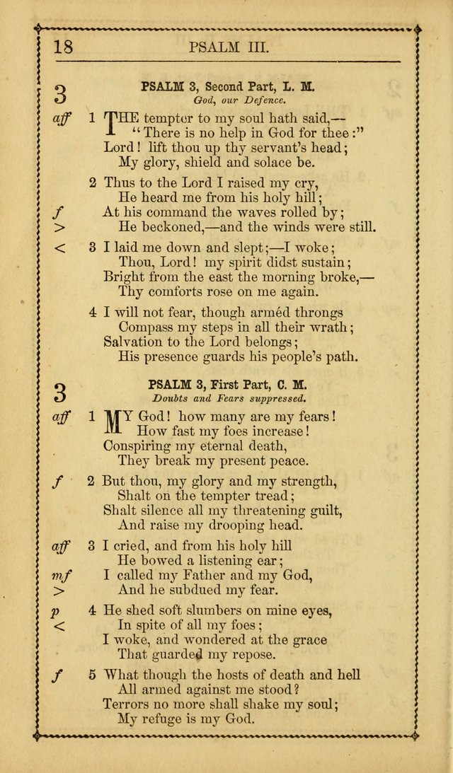 Church Psalmist: or, psalms and hymns, for the public, social and private use of Evangelical Christians. With Supplement. (53rd ed.) page 17