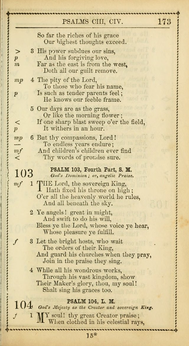 Church Psalmist: or, psalms and hymns, for the public, social and private use of Evangelical Christians. With Supplement. (53rd ed.) page 172