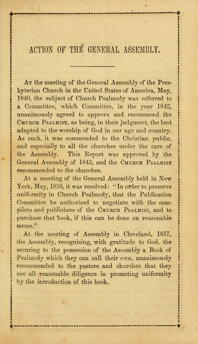 Church Psalmist: or, psalms and hymns, for the public, social and private use of Evangelical Christians. With Supplement. (53rd ed.) page 2