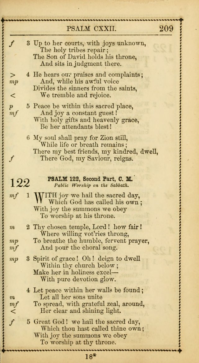 Church Psalmist: or, psalms and hymns, for the public, social and private use of Evangelical Christians. With Supplement. (53rd ed.) page 208