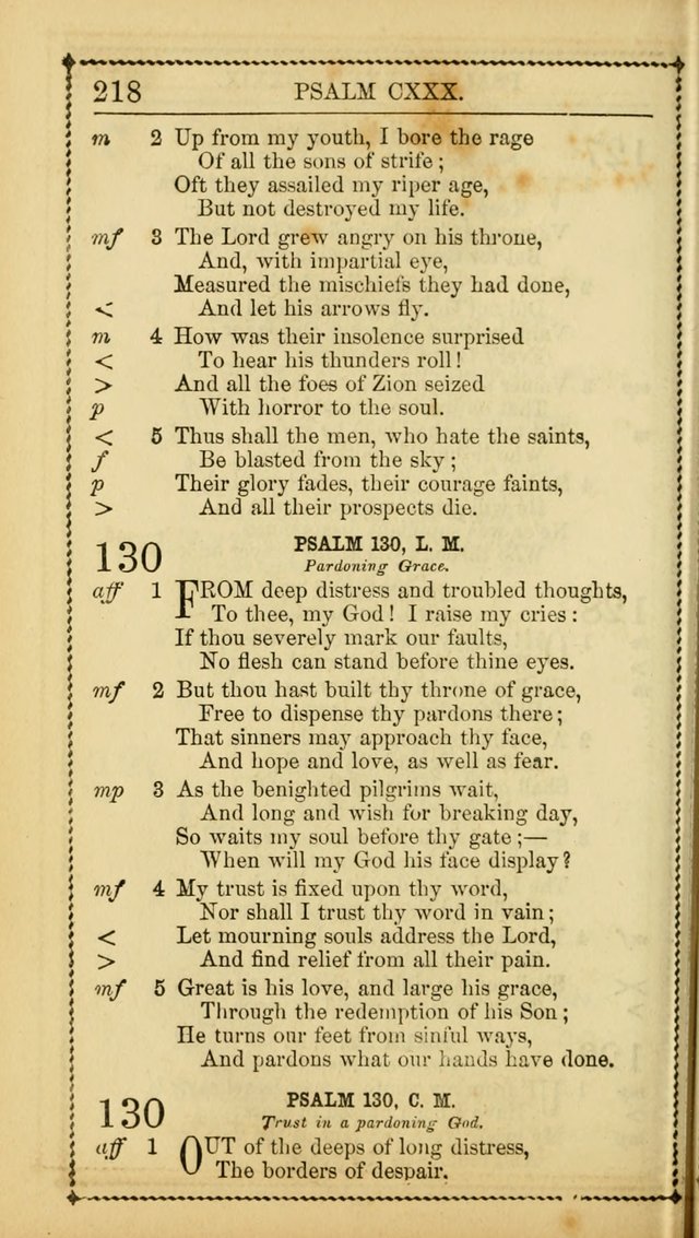 Church Psalmist: or, psalms and hymns, for the public, social and private use of Evangelical Christians. With Supplement. (53rd ed.) page 217