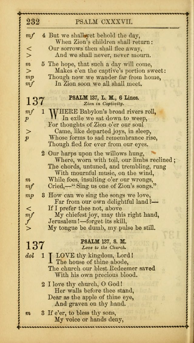 Church Psalmist: or, psalms and hymns, for the public, social and private use of Evangelical Christians. With Supplement. (53rd ed.) page 231