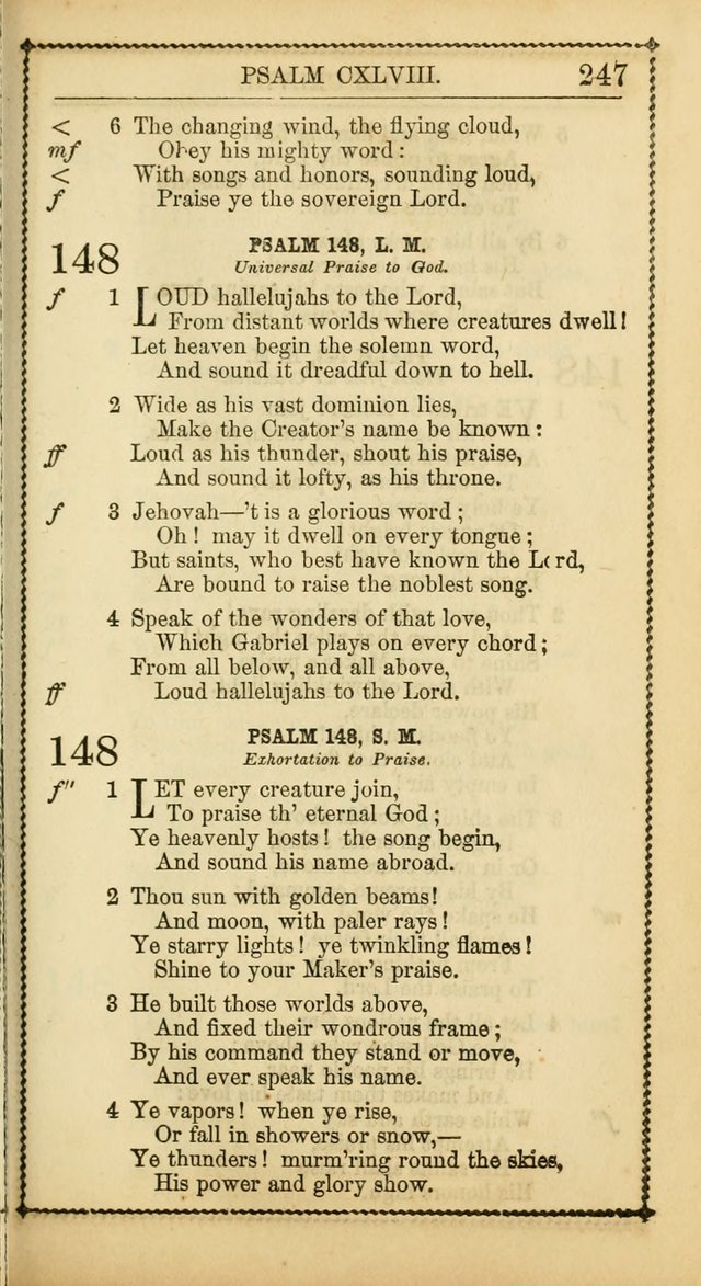 Church Psalmist: or, psalms and hymns, for the public, social and private use of Evangelical Christians. With Supplement. (53rd ed.) page 246