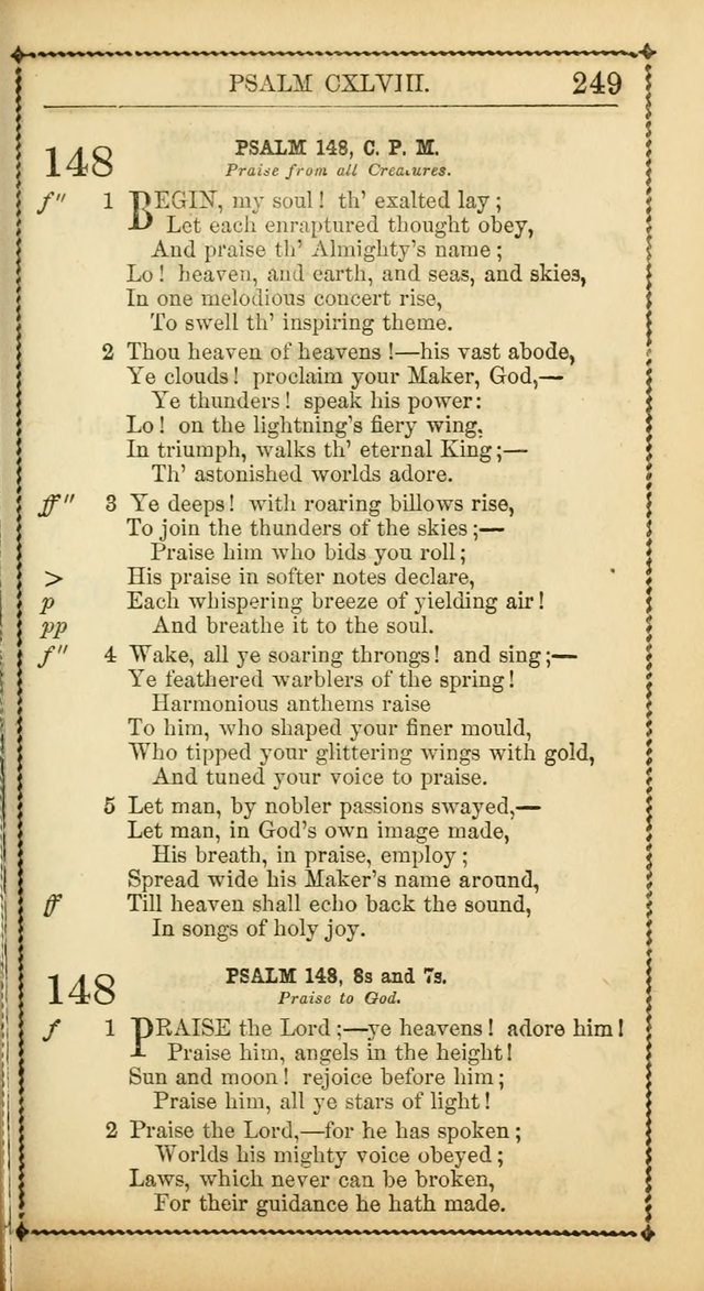 Church Psalmist: or, psalms and hymns, for the public, social and private use of Evangelical Christians. With Supplement. (53rd ed.) page 248