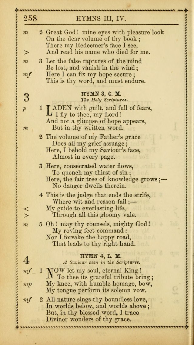 Church Psalmist: or, psalms and hymns, for the public, social and private use of Evangelical Christians. With Supplement. (53rd ed.) page 257