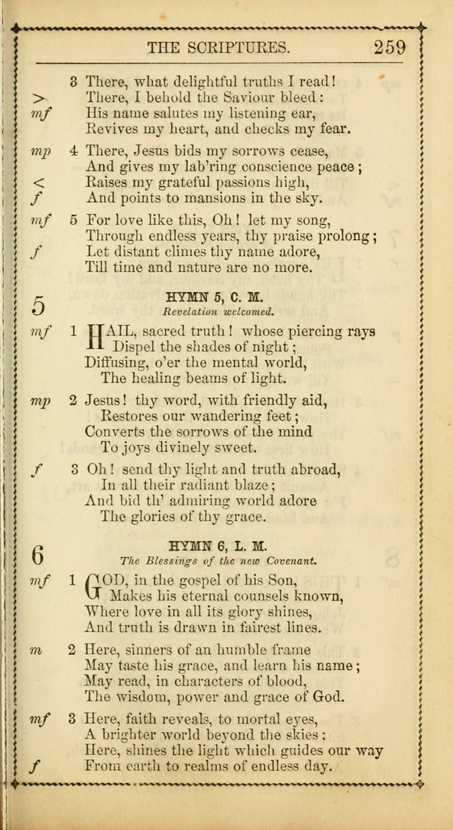 Church Psalmist: or, psalms and hymns, for the public, social and private use of Evangelical Christians. With Supplement. (53rd ed.) page 258