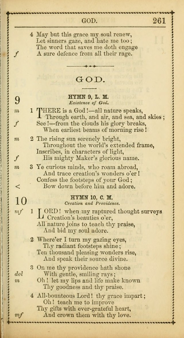 Church Psalmist: or, psalms and hymns, for the public, social and private use of Evangelical Christians. With Supplement. (53rd ed.) page 260