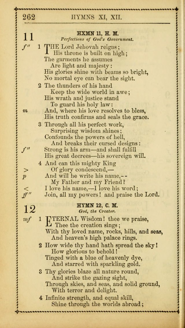 Church Psalmist: or, psalms and hymns, for the public, social and private use of Evangelical Christians. With Supplement. (53rd ed.) page 261