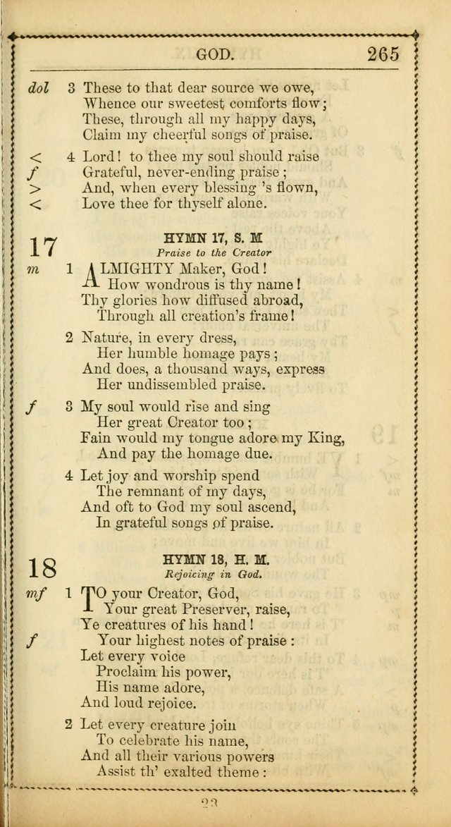 Church Psalmist: or, psalms and hymns, for the public, social and private use of Evangelical Christians. With Supplement. (53rd ed.) page 264