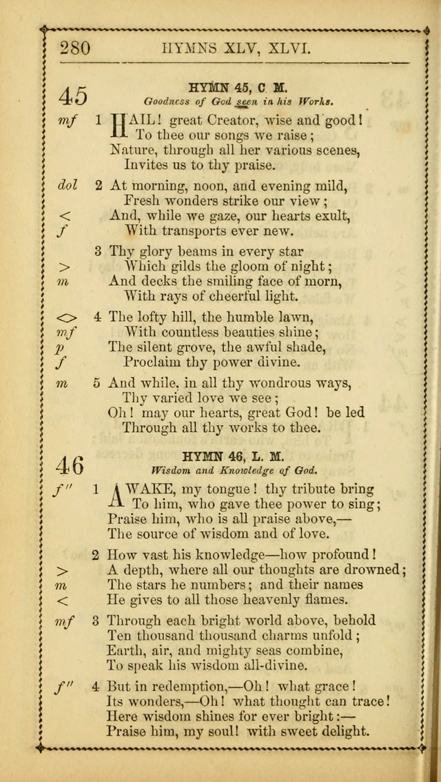 Church Psalmist: or, psalms and hymns, for the public, social and private use of Evangelical Christians. With Supplement. (53rd ed.) page 279