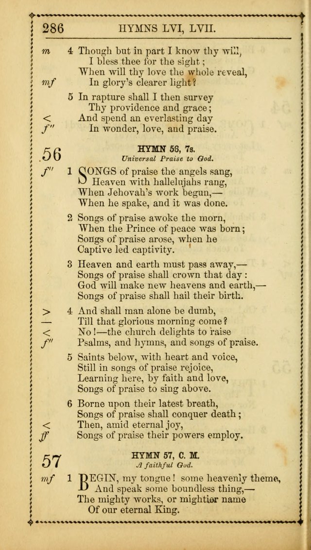 Church Psalmist: or, psalms and hymns, for the public, social and private use of Evangelical Christians. With Supplement. (53rd ed.) page 285