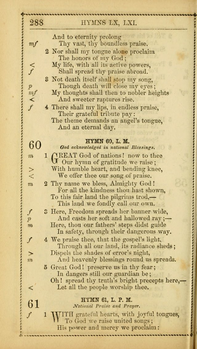 Church Psalmist: or, psalms and hymns, for the public, social and private use of Evangelical Christians. With Supplement. (53rd ed.) page 287