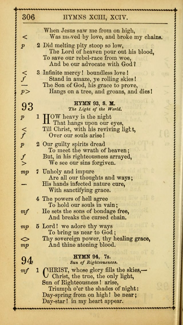 Church Psalmist: or, psalms and hymns, for the public, social and private use of Evangelical Christians. With Supplement. (53rd ed.) page 305