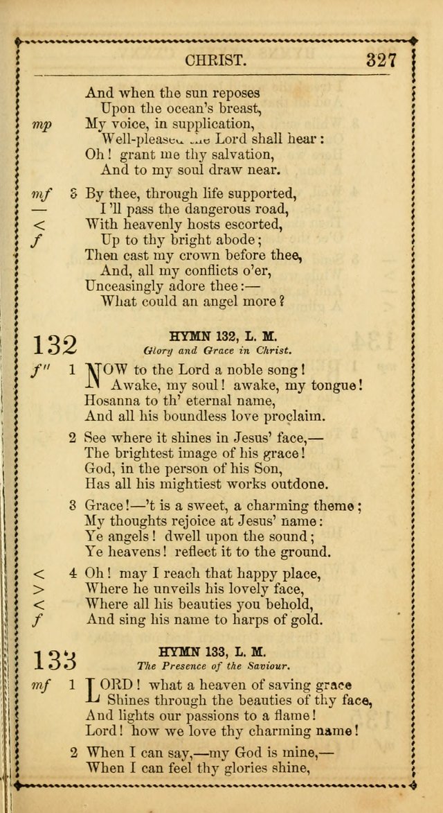 Church Psalmist: or, psalms and hymns, for the public, social and private use of Evangelical Christians. With Supplement. (53rd ed.) page 326