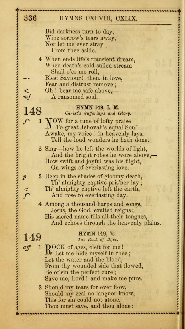 Church Psalmist: or, psalms and hymns, for the public, social and private use of Evangelical Christians. With Supplement. (53rd ed.) page 335