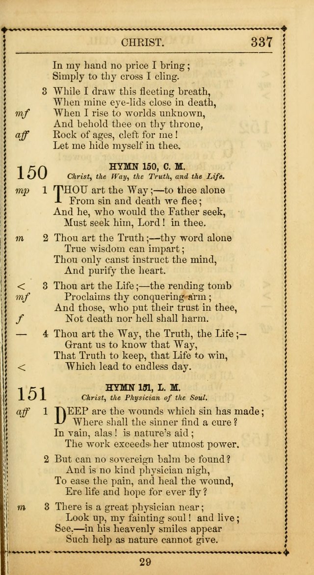 Church Psalmist: or, psalms and hymns, for the public, social and private use of Evangelical Christians. With Supplement. (53rd ed.) page 336