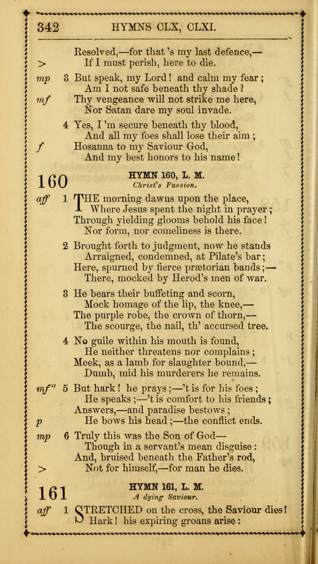 Church Psalmist: or, psalms and hymns, for the public, social and private use of Evangelical Christians. With Supplement. (53rd ed.) page 341