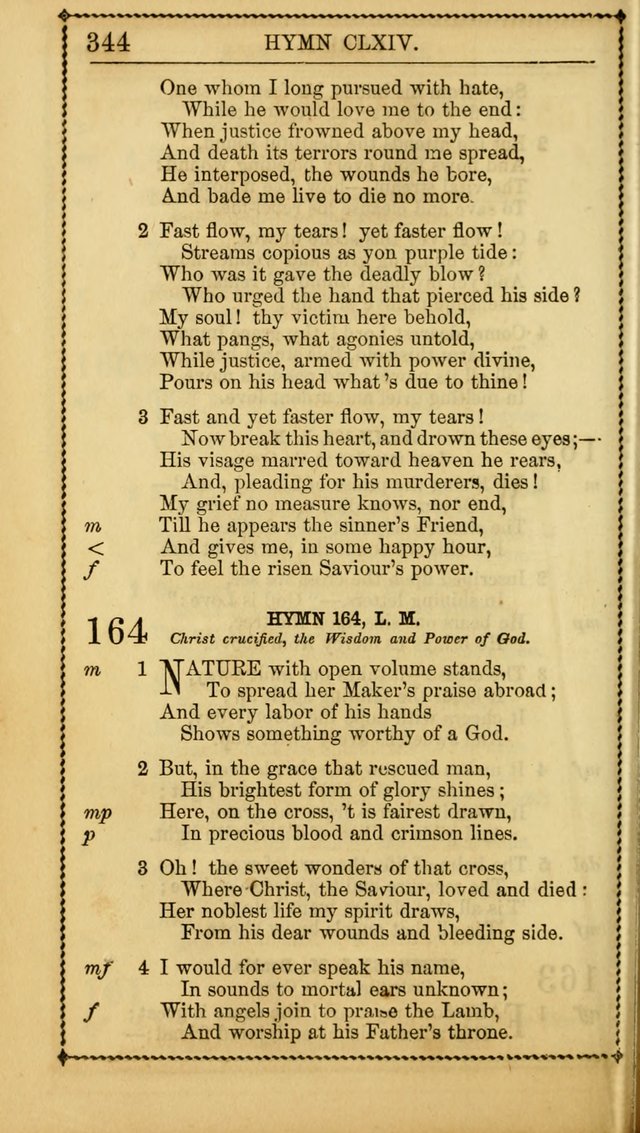 Church Psalmist: or, psalms and hymns, for the public, social and private use of Evangelical Christians. With Supplement. (53rd ed.) page 343