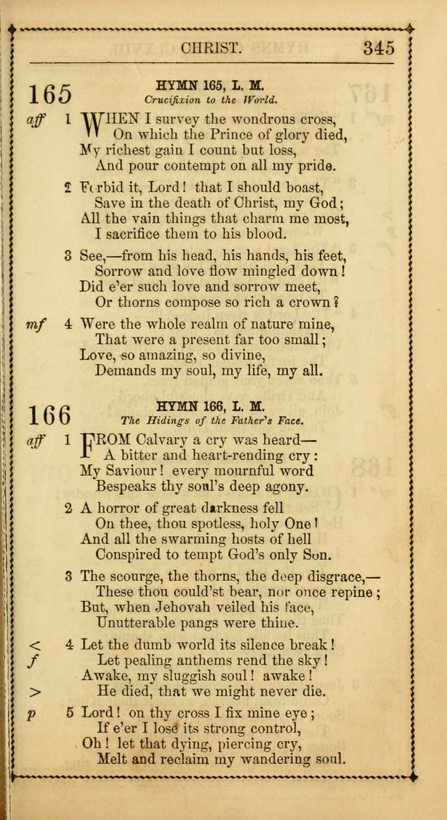 Church Psalmist: or, psalms and hymns, for the public, social and private use of Evangelical Christians. With Supplement. (53rd ed.) page 344