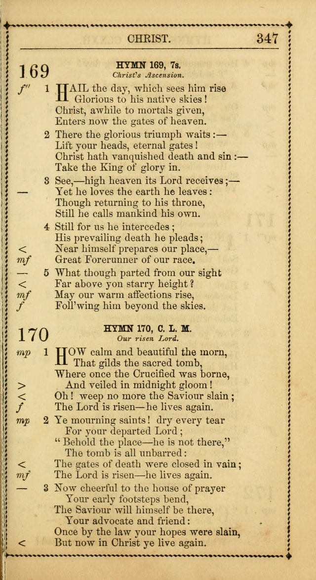 Church Psalmist: or, psalms and hymns, for the public, social and private use of Evangelical Christians. With Supplement. (53rd ed.) page 346