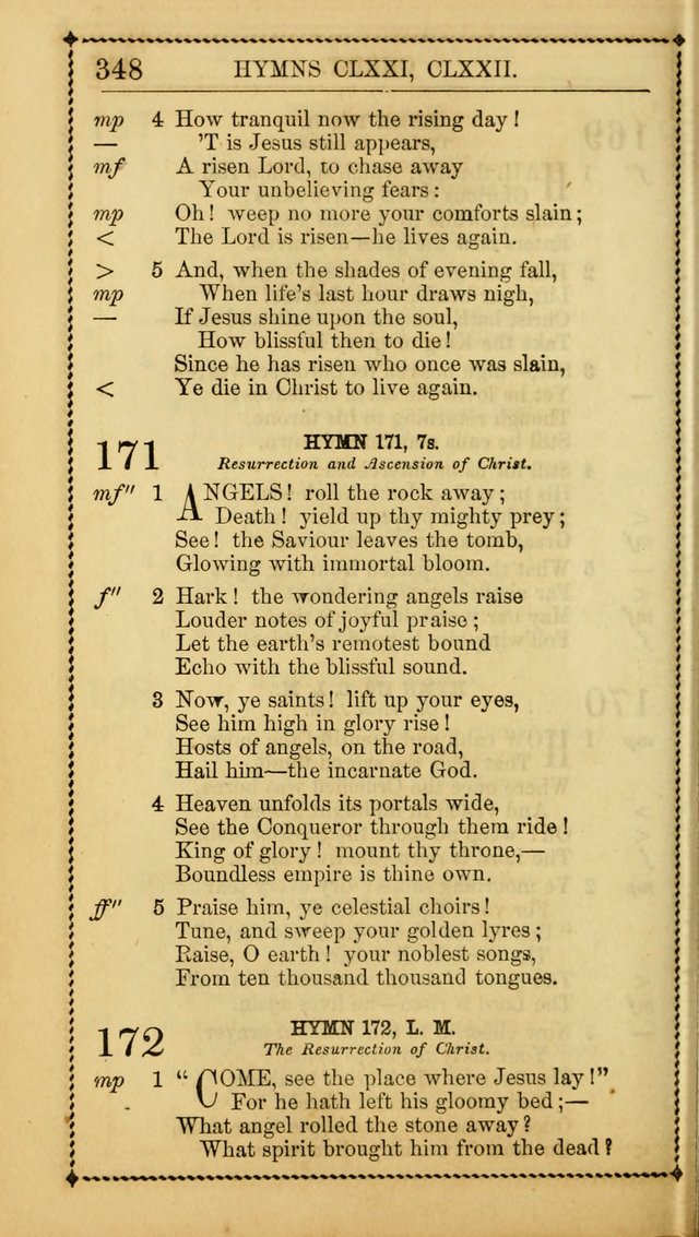 Church Psalmist: or, psalms and hymns, for the public, social and private use of Evangelical Christians. With Supplement. (53rd ed.) page 347