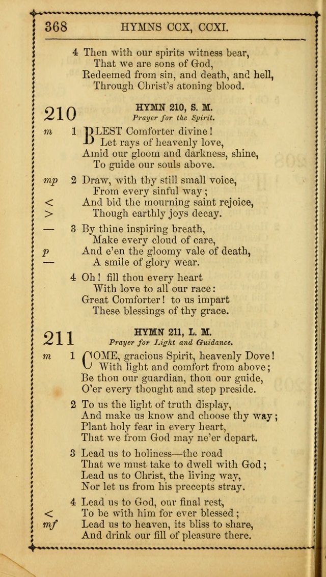 Church Psalmist: or, psalms and hymns, for the public, social and private use of Evangelical Christians. With Supplement. (53rd ed.) page 367