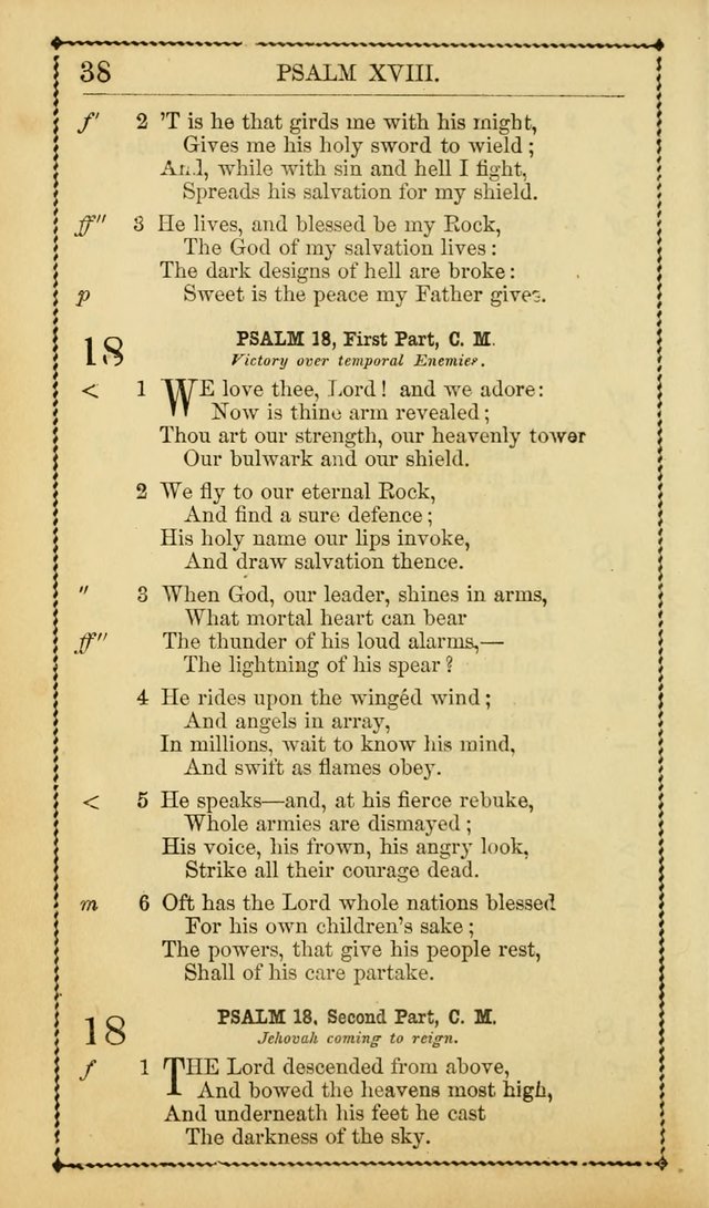 Church Psalmist: or, psalms and hymns, for the public, social and private use of Evangelical Christians. With Supplement. (53rd ed.) page 37