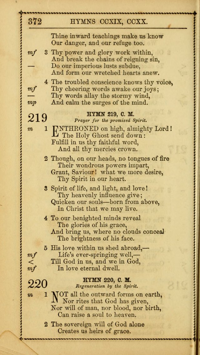 Church Psalmist: or, psalms and hymns, for the public, social and private use of Evangelical Christians. With Supplement. (53rd ed.) page 371