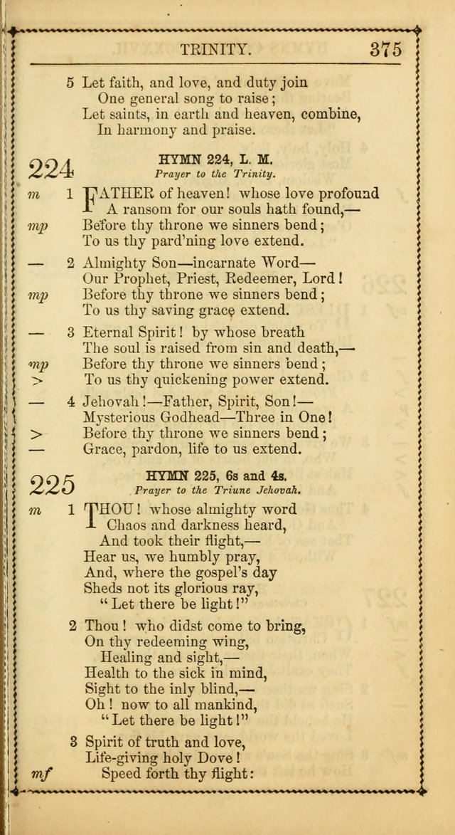 Church Psalmist: or, psalms and hymns, for the public, social and private use of Evangelical Christians. With Supplement. (53rd ed.) page 374