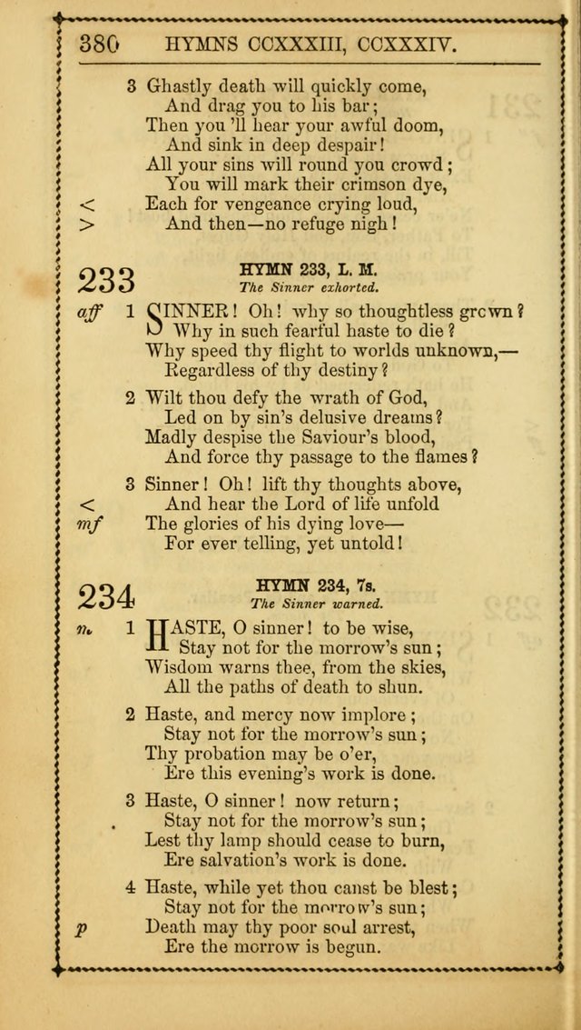 Church Psalmist: or, psalms and hymns, for the public, social and private use of Evangelical Christians. With Supplement. (53rd ed.) page 379