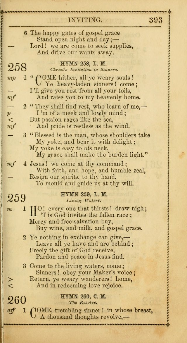 Church Psalmist: or, psalms and hymns, for the public, social and private use of Evangelical Christians. With Supplement. (53rd ed.) page 392