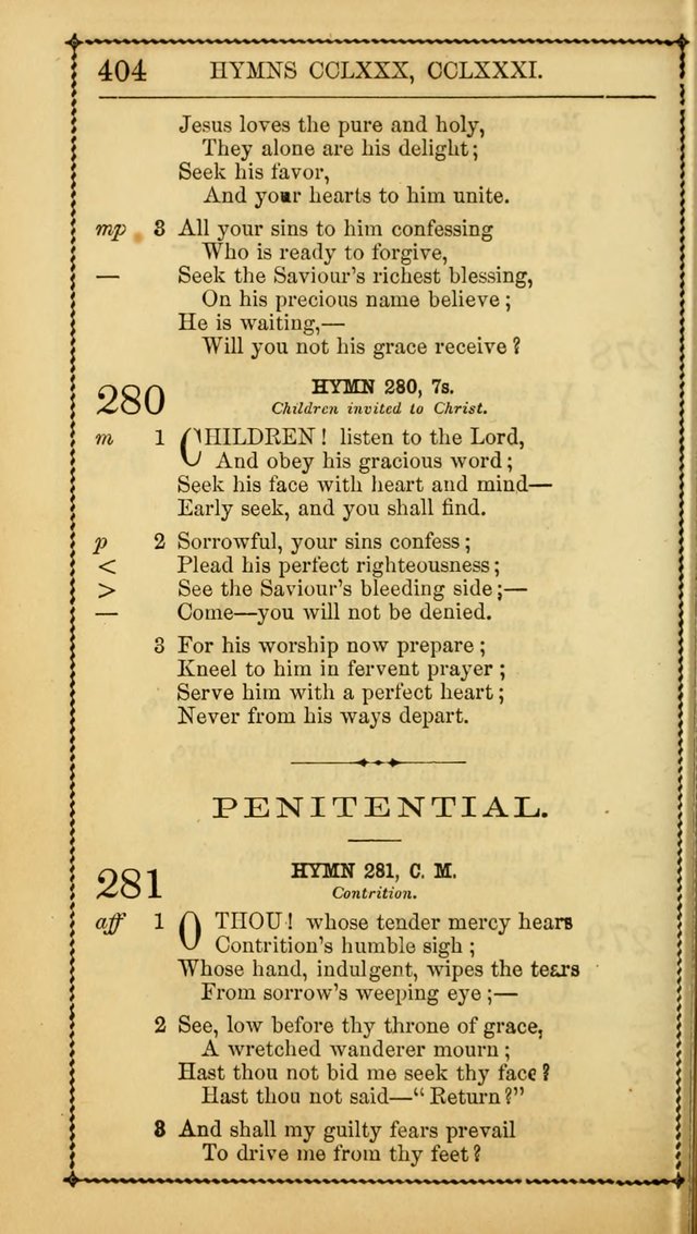 Church Psalmist: or, psalms and hymns, for the public, social and private use of Evangelical Christians. With Supplement. (53rd ed.) page 403