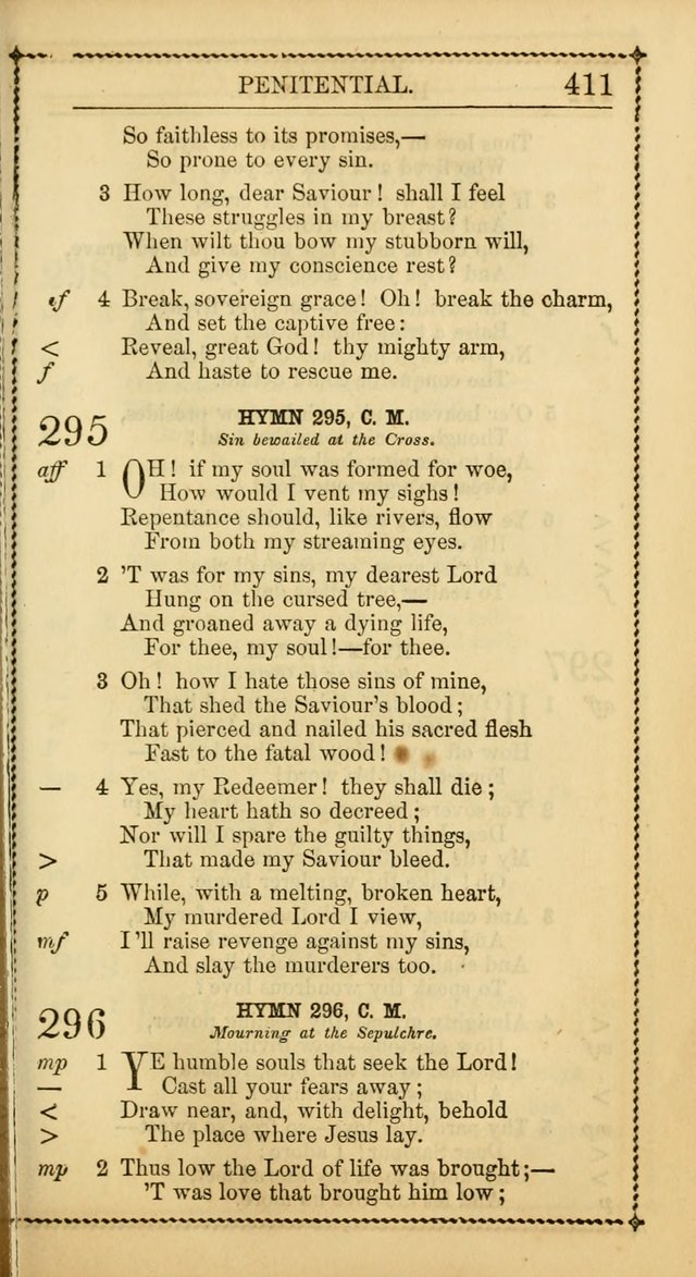 Church Psalmist: or, psalms and hymns, for the public, social and private use of Evangelical Christians. With Supplement. (53rd ed.) page 410