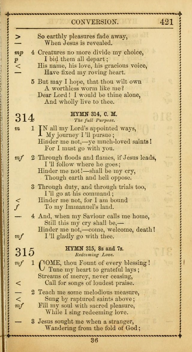 Church Psalmist: or, psalms and hymns, for the public, social and private use of Evangelical Christians. With Supplement. (53rd ed.) page 420